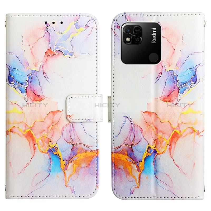 Funda de Cuero Cartera con Soporte Patron de Moda Carcasa Y04B para Xiaomi Redmi 10A 4G