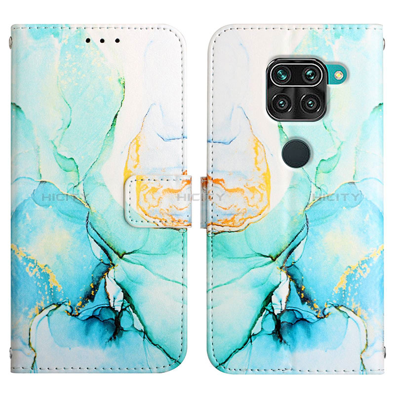 Funda de Cuero Cartera con Soporte Patron de Moda Carcasa Y04B para Xiaomi Redmi 10X 4G