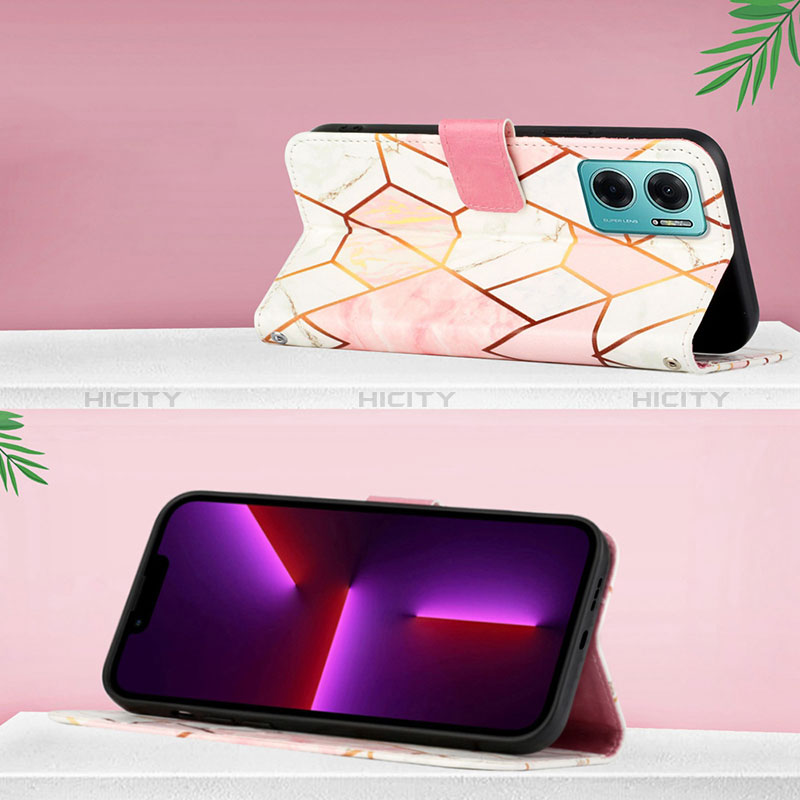 Funda de Cuero Cartera con Soporte Patron de Moda Carcasa Y04B para Xiaomi Redmi 11 Prime 5G