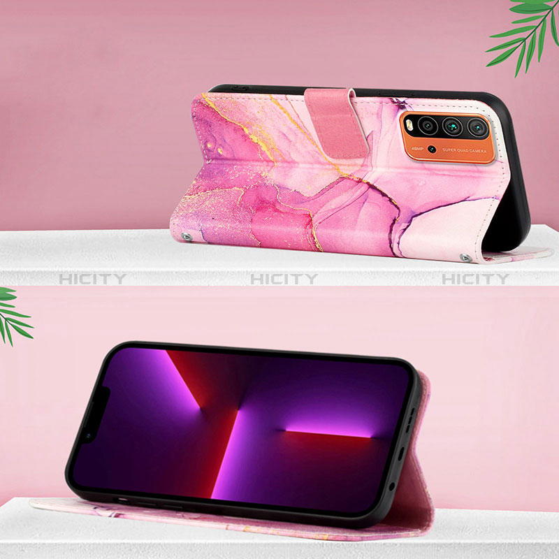 Funda de Cuero Cartera con Soporte Patron de Moda Carcasa Y04B para Xiaomi Redmi 9 Power