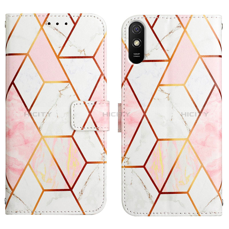 Funda de Cuero Cartera con Soporte Patron de Moda Carcasa Y04B para Xiaomi Redmi 9i