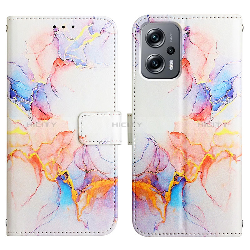 Funda de Cuero Cartera con Soporte Patron de Moda Carcasa Y04B para Xiaomi Redmi K50i 5G