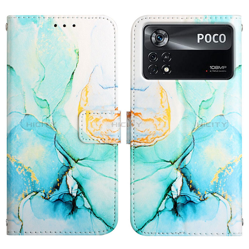 Funda de Cuero Cartera con Soporte Patron de Moda Carcasa Y04B para Xiaomi Redmi Note 11E Pro 5G