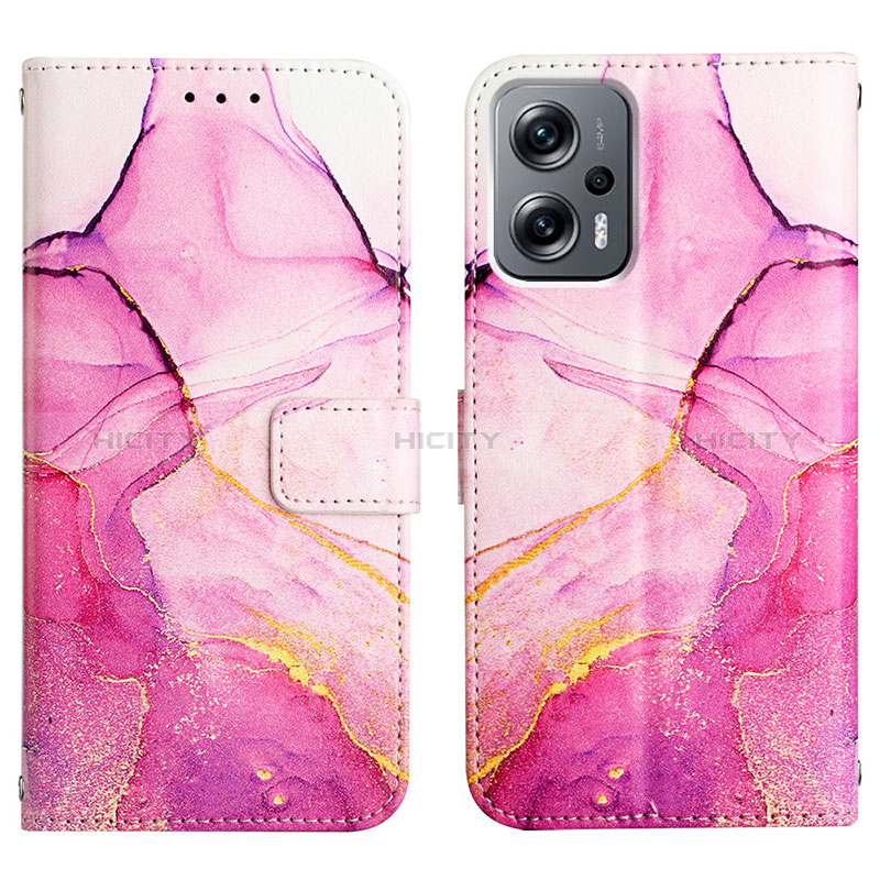 Funda de Cuero Cartera con Soporte Patron de Moda Carcasa Y04B para Xiaomi Redmi Note 11T Pro 5G