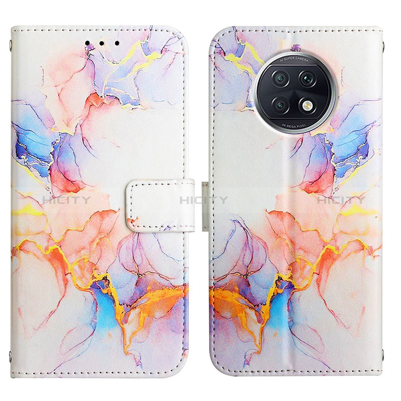 Funda de Cuero Cartera con Soporte Patron de Moda Carcasa Y04B para Xiaomi Redmi Note 9 5G