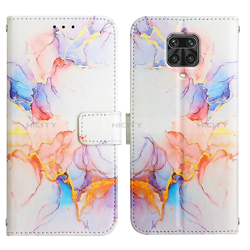 Funda de Cuero Cartera con Soporte Patron de Moda Carcasa Y04B para Xiaomi Redmi Note 9 Pro