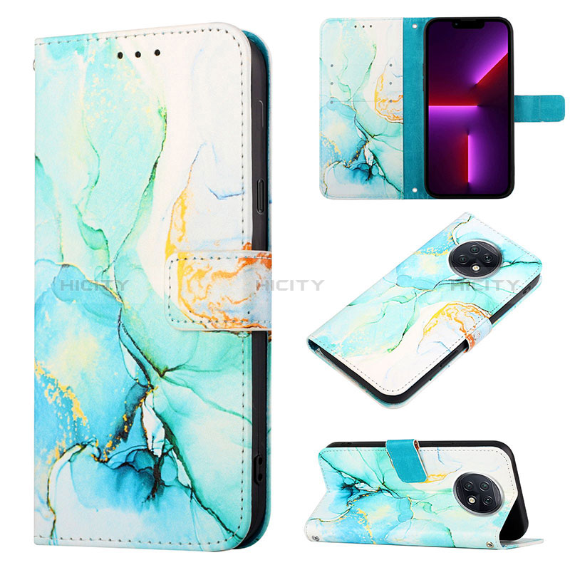 Funda de Cuero Cartera con Soporte Patron de Moda Carcasa Y04B para Xiaomi Redmi Note 9T 5G