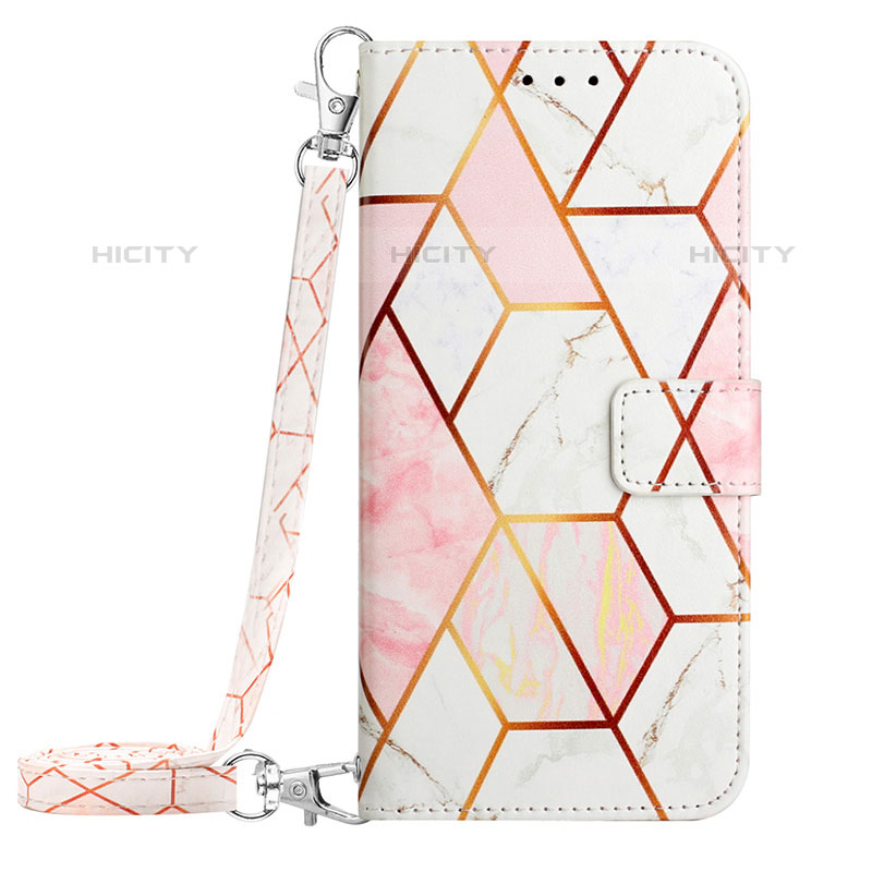 Funda de Cuero Cartera con Soporte Patron de Moda Carcasa Y05B para Google Pixel 8 5G Blanco