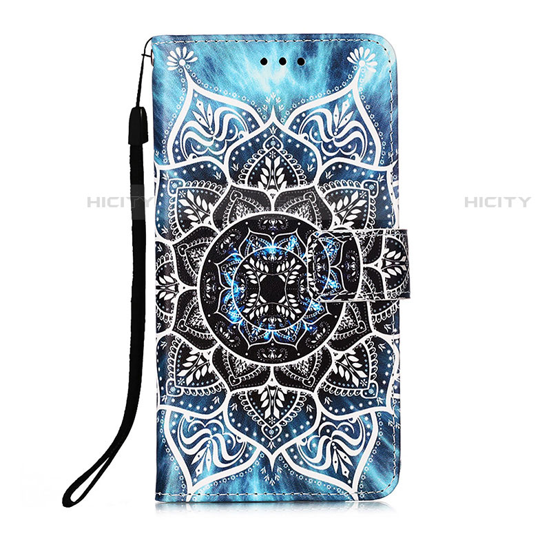 Funda de Cuero Cartera con Soporte Patron de Moda Carcasa Y05B para Samsung Galaxy S21 FE 5G Gris