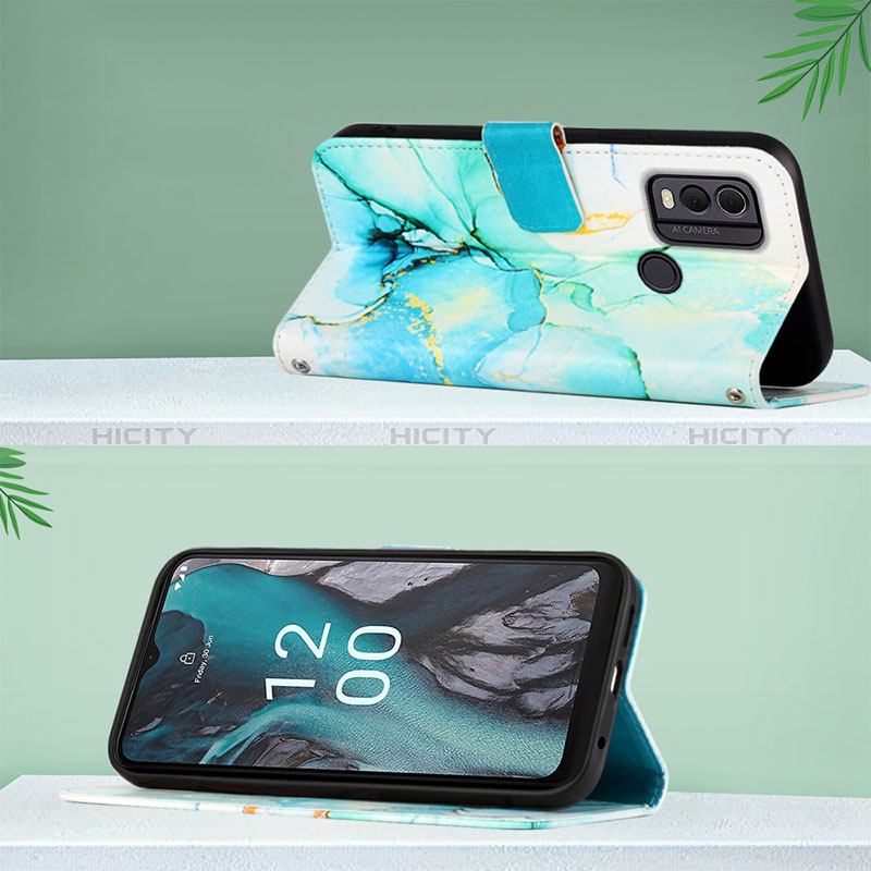 Funda de Cuero Cartera con Soporte Patron de Moda Carcasa YB1 para Nokia C22