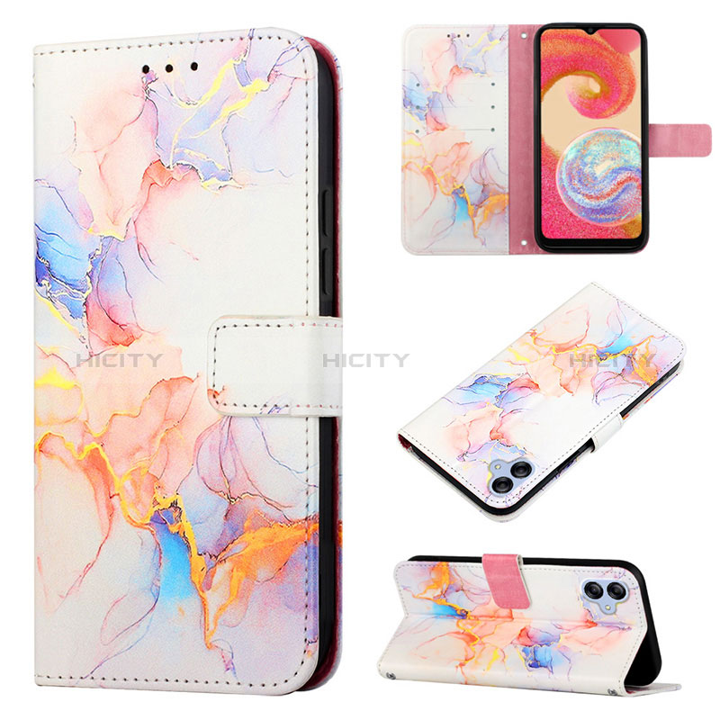 Funda de Cuero Cartera con Soporte Patron de Moda Carcasa YB1 para Samsung Galaxy A04E