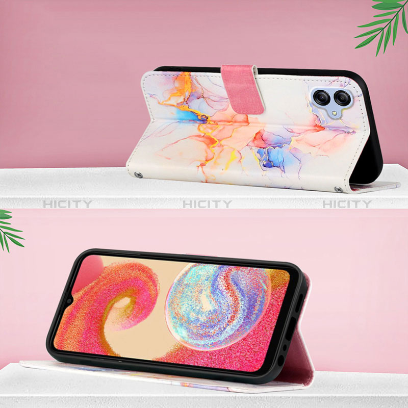 Funda de Cuero Cartera con Soporte Patron de Moda Carcasa YB1 para Samsung Galaxy A04E