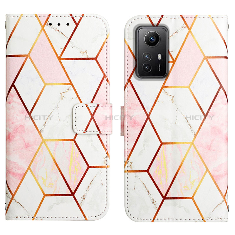 Funda de Cuero Cartera con Soporte Patron de Moda Carcasa YB1 para Xiaomi Redmi Note 12S