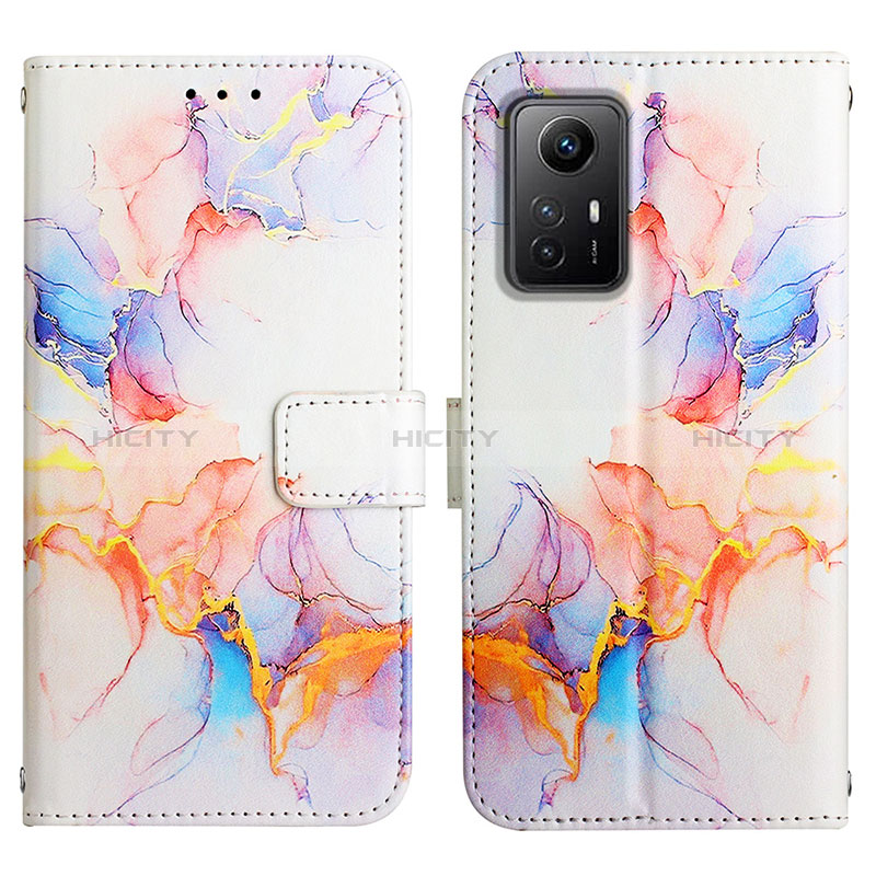 Funda de Cuero Cartera con Soporte Patron de Moda Carcasa YB1 para Xiaomi Redmi Note 12S