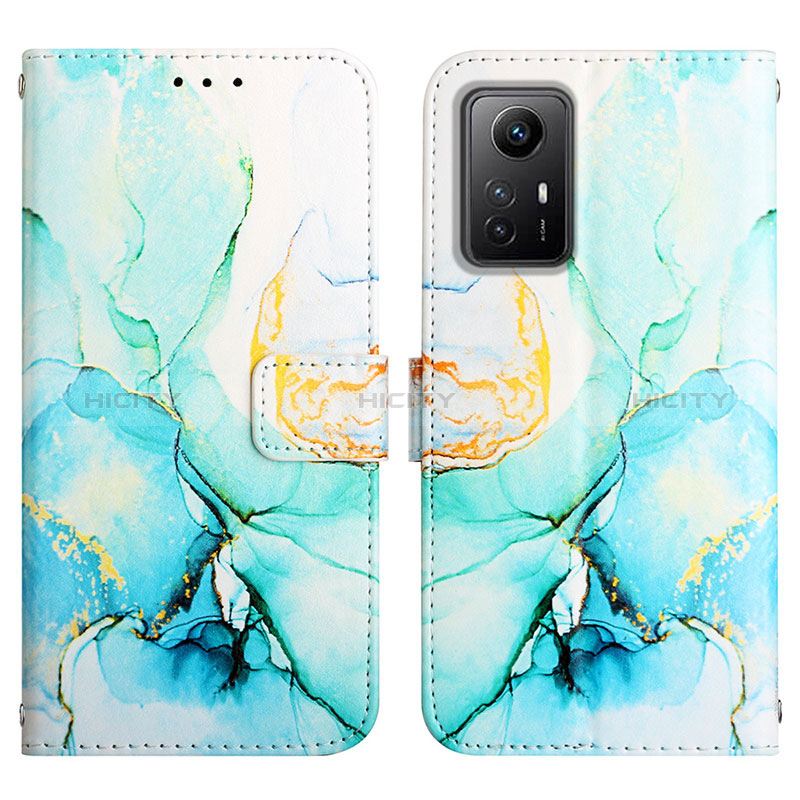 Funda de Cuero Cartera con Soporte Patron de Moda Carcasa YB1 para Xiaomi Redmi Note 12S