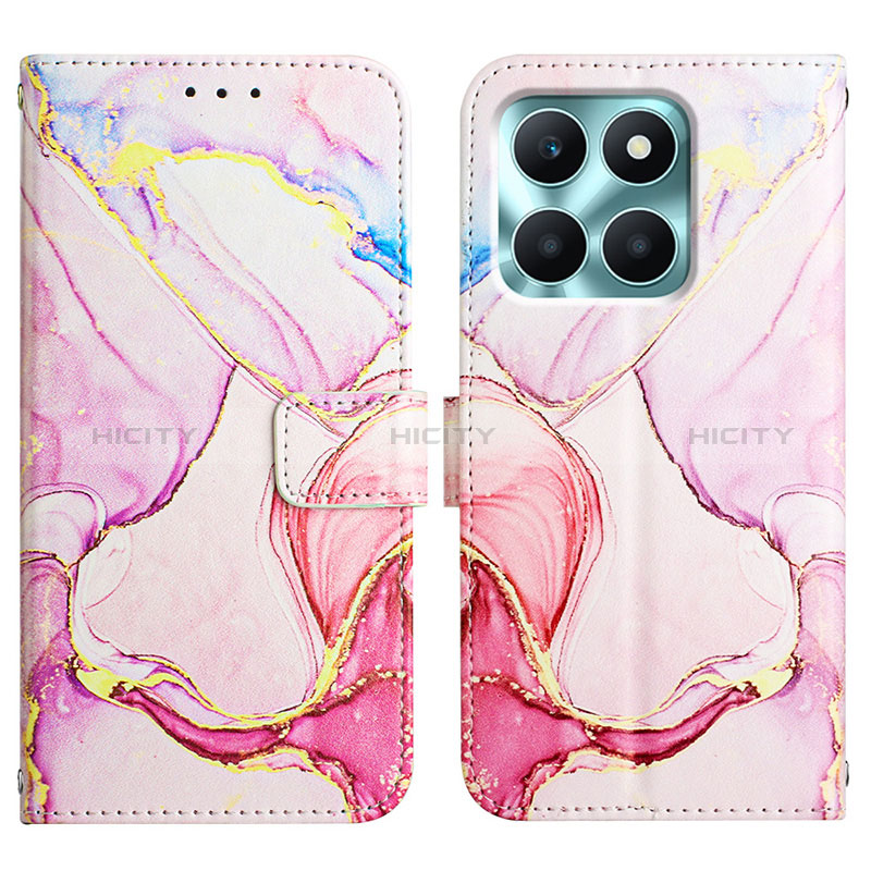 Funda de Cuero Cartera con Soporte Patron de Moda Carcasa YB4 para Huawei Honor X8b