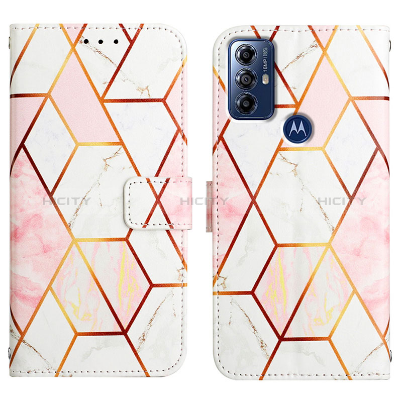 Funda de Cuero Cartera con Soporte Patron de Moda Carcasa YB4 para Motorola Moto G Power (2022)