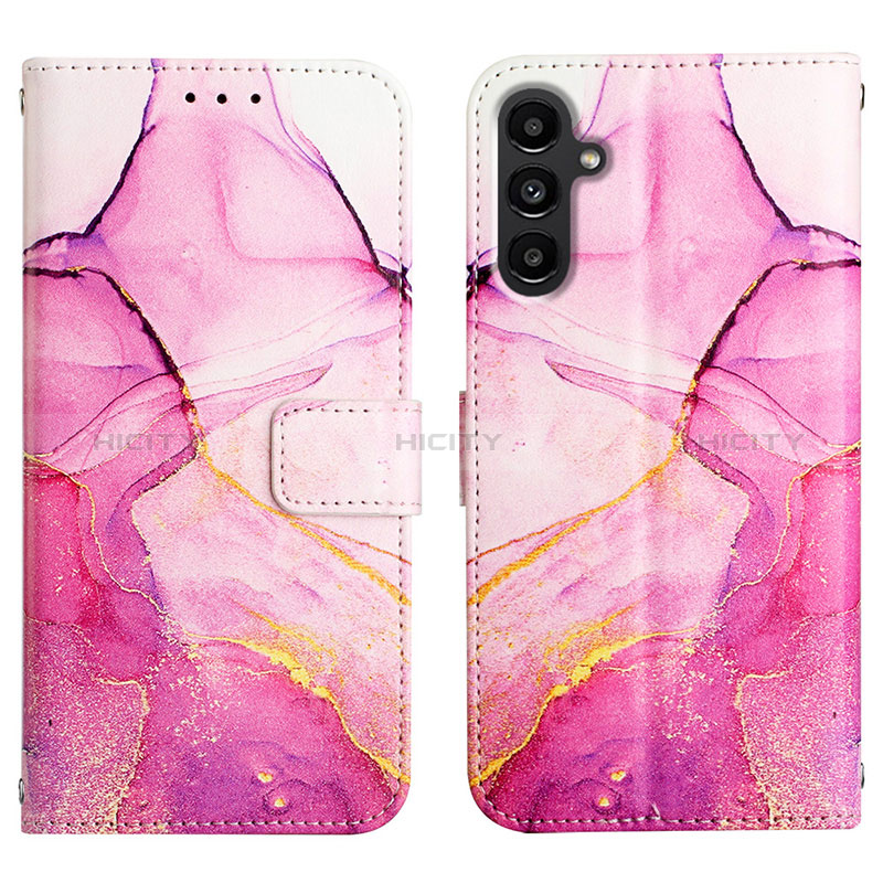 Funda de Cuero Cartera con Soporte Patron de Moda Carcasa YB4 para Samsung Galaxy A24 4G