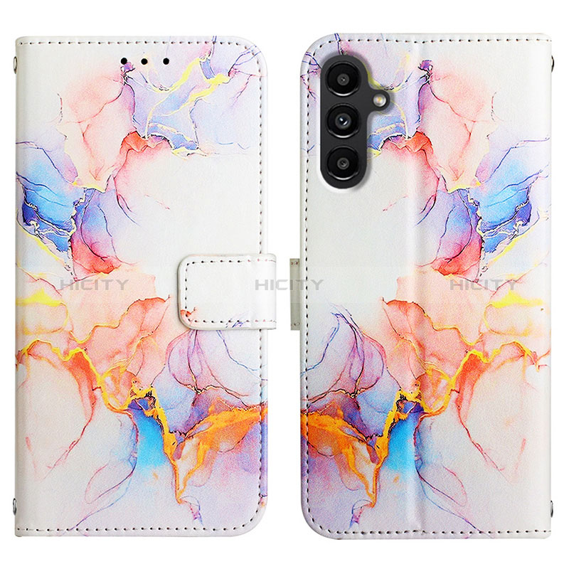 Funda de Cuero Cartera con Soporte Patron de Moda Carcasa YB4 para Samsung Galaxy A24 4G