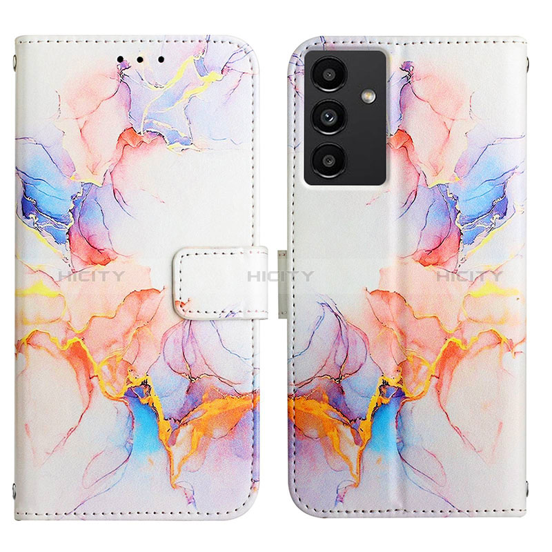 Funda de Cuero Cartera con Soporte Patron de Moda Carcasa YB4 para Samsung Galaxy A34 5G