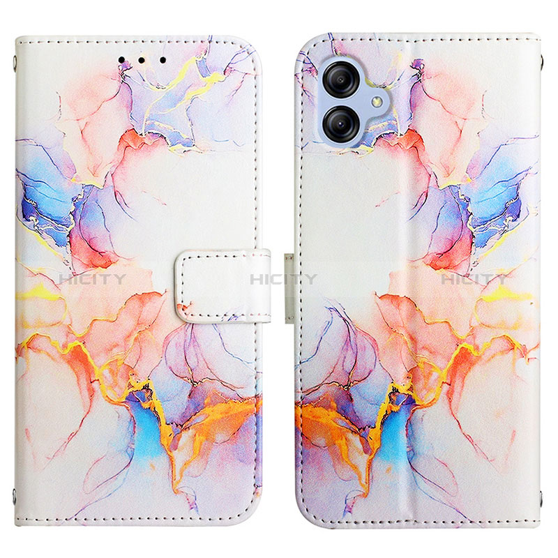 Funda de Cuero Cartera con Soporte Patron de Moda Carcasa YB4 para Samsung Galaxy F04