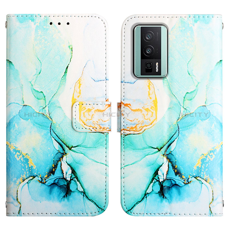 Funda de Cuero Cartera con Soporte Patron de Moda Carcasa YB4 para Xiaomi Redmi K60 5G