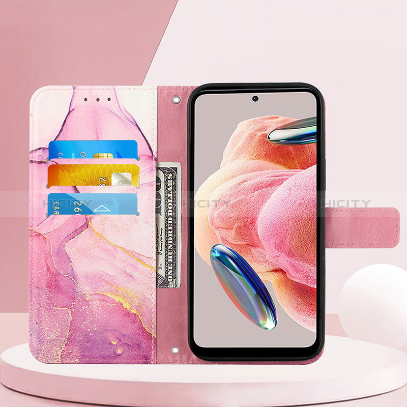 Funda de Cuero Cartera con Soporte Patron de Moda Carcasa YB4 para Xiaomi Redmi Note 12 4G