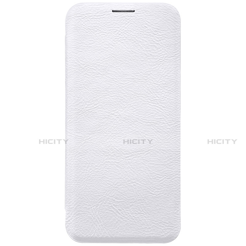 Funda de Cuero Cartera con Soporte S01 para Samsung Galaxy S8 Blanco