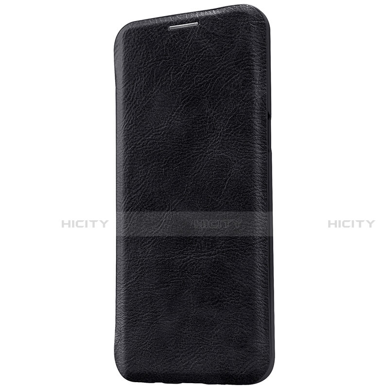 Funda de Cuero Cartera con Soporte S01 para Samsung Galaxy S8 Negro