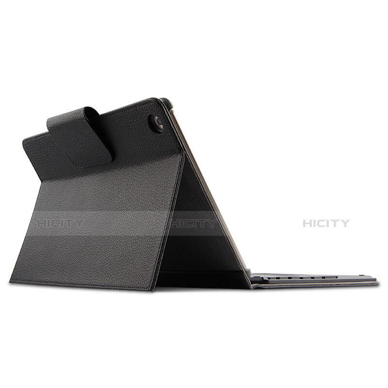 Funda de Cuero Cartera con Teclado para Huawei MediaPad M5 Pro 10.8 Negro