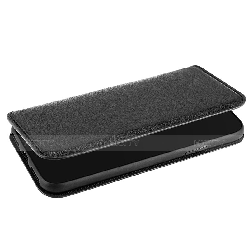 Funda de Cuero Cartera para Apple iPhone Xs Max Negro