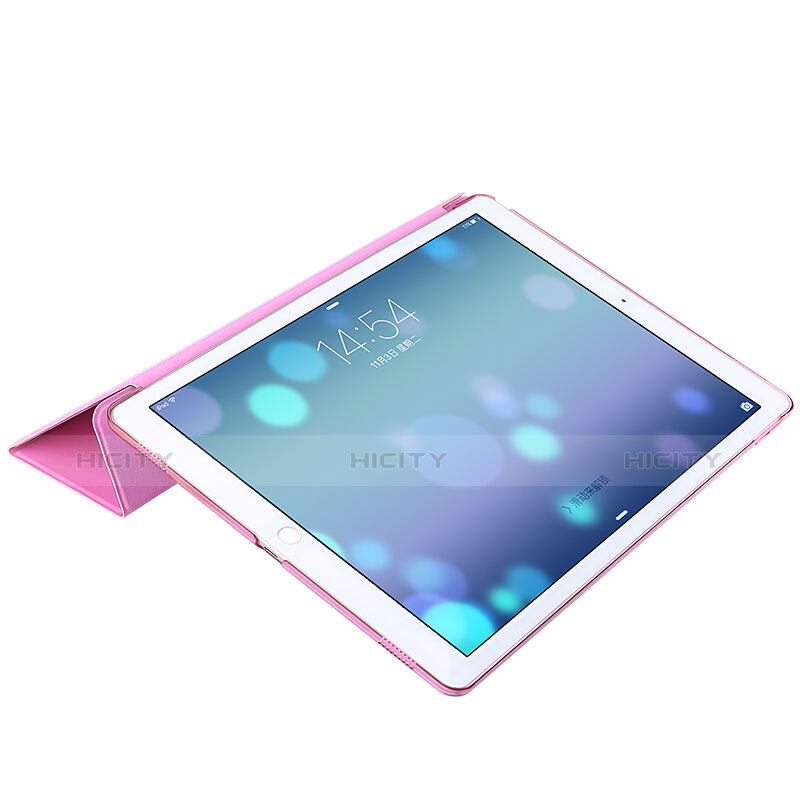 Funda de Cuero Flip con Soporte para Apple iPad Pro 9.7 Rosa