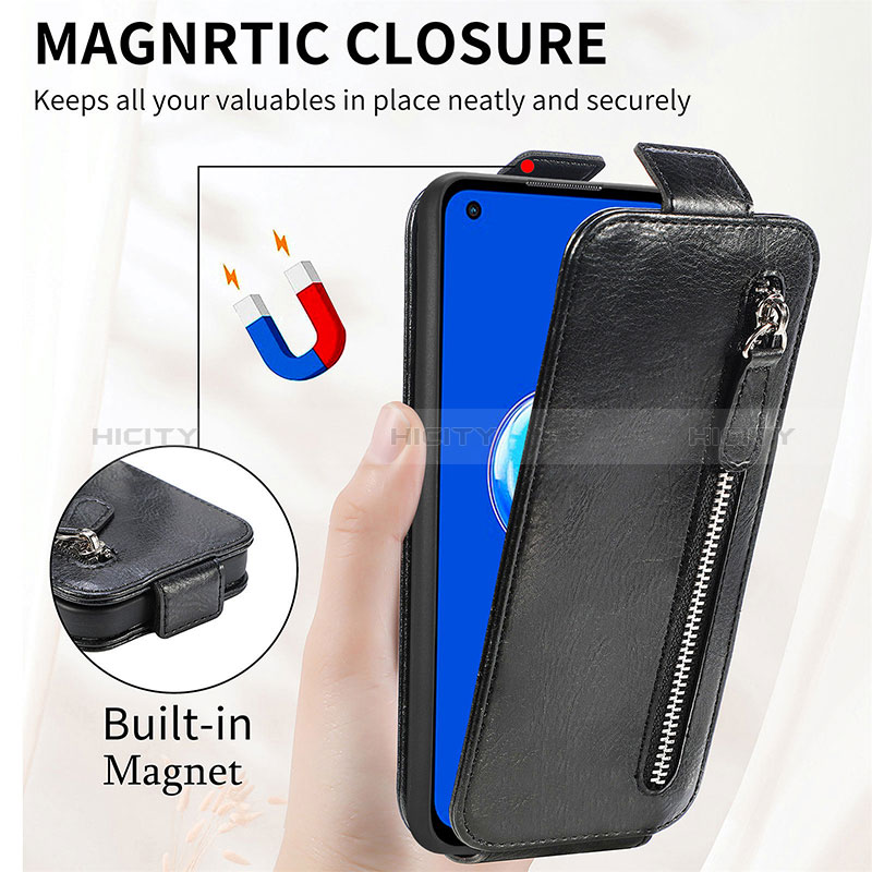 Funda de Cuero Flip para Asus Zenfone 9