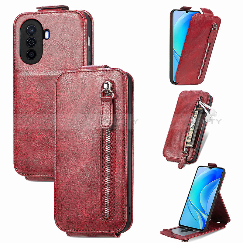 Funda de Cuero Flip para Huawei Enjoy 50