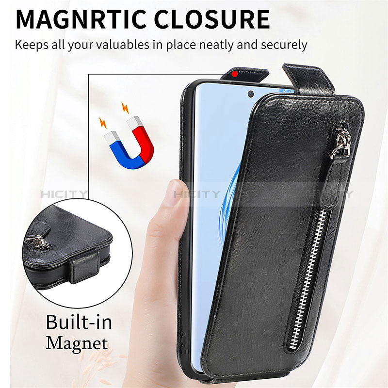 Funda de Cuero Flip para Huawei Honor Magic5 5G