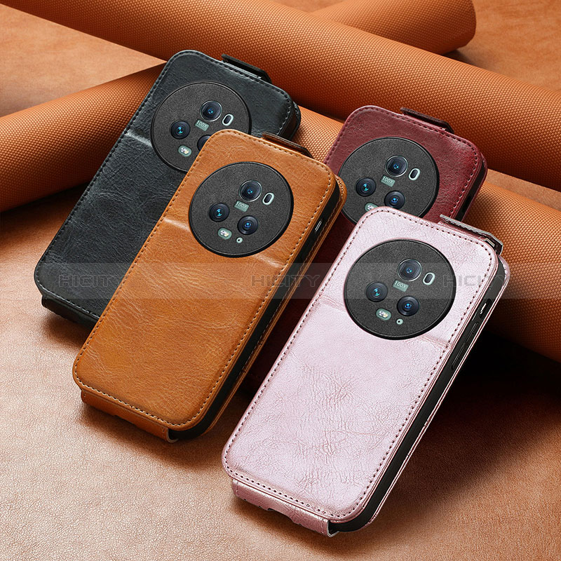 Funda de Cuero Flip para Huawei Honor Magic5 Pro 5G