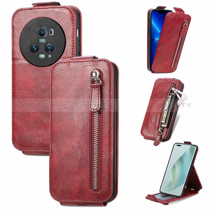 Funda de Cuero Flip para Huawei Honor Magic5 Pro 5G