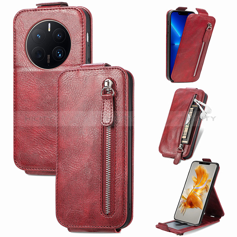 Funda de Cuero Flip para Huawei Mate 50 Pro