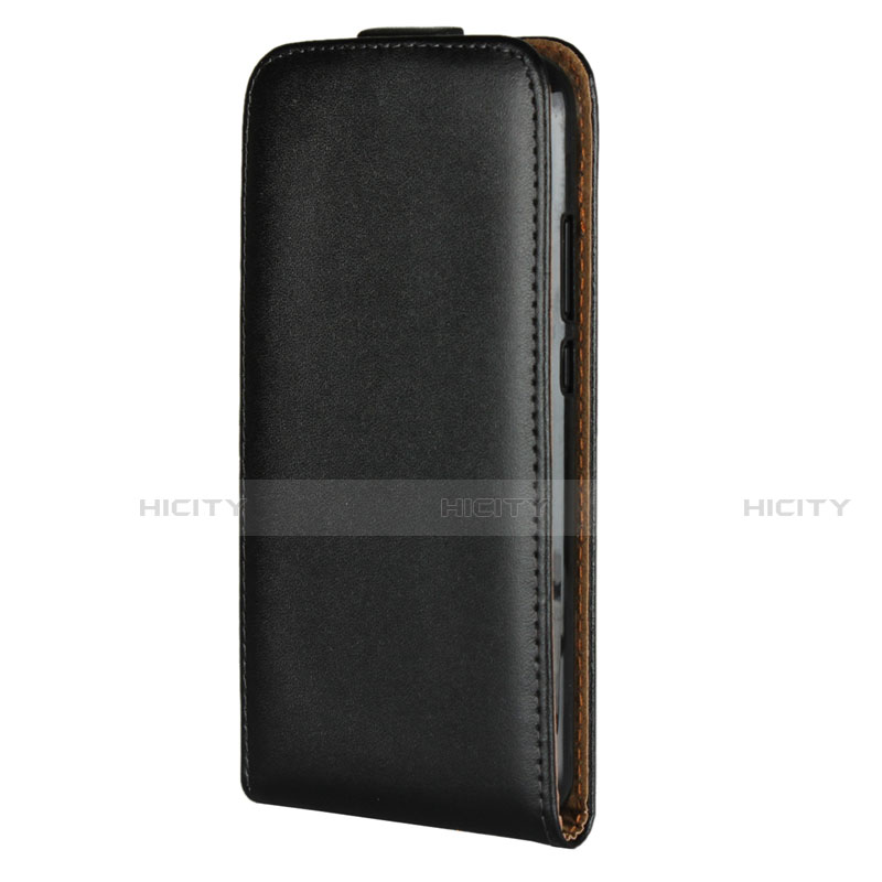 Funda de Cuero Flip para Huawei Nova 3e Negro