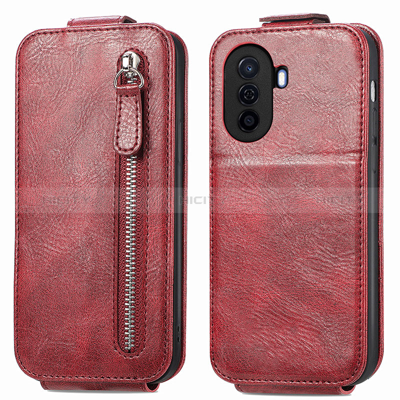 Funda de Cuero Flip para Huawei Nova Y70