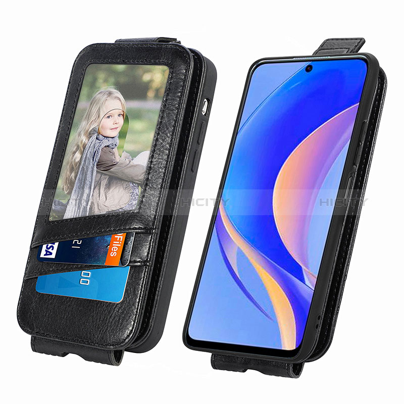 Funda de Cuero Flip para Huawei Nova Y90