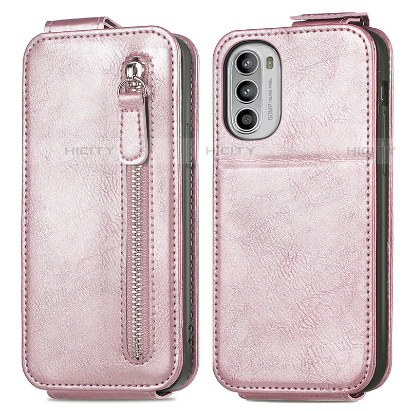 Funda de Cuero Flip para Motorola Moto Edge (2022) 5G