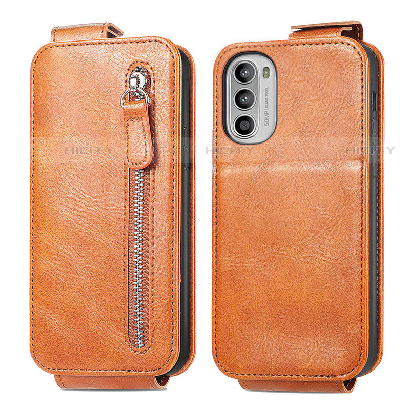 Funda de Cuero Flip para Motorola MOTO G52