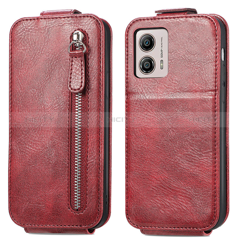 Funda de Cuero Flip para Motorola Moto G53 5G