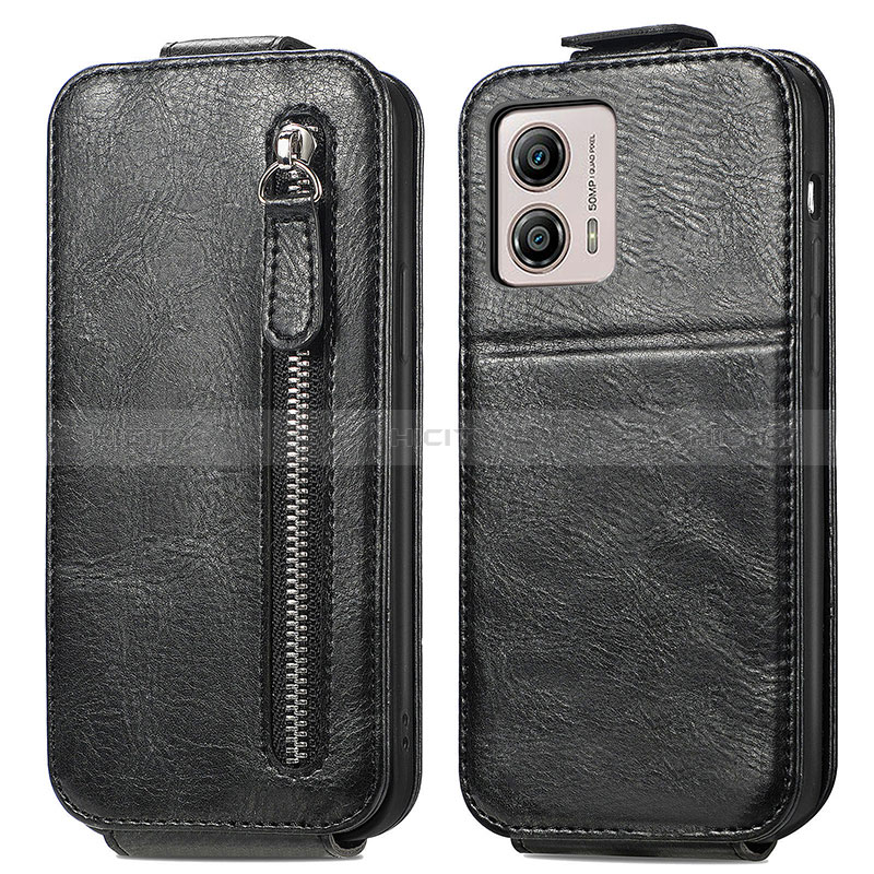 Funda de Cuero Flip para Motorola Moto G53y 5G