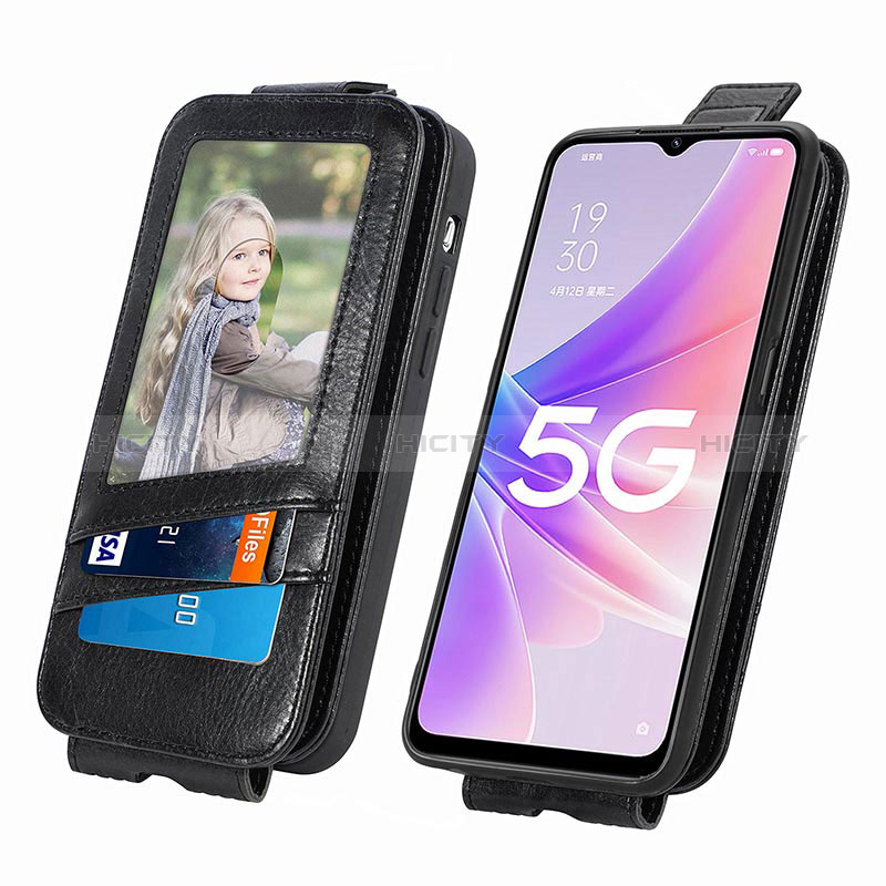 Funda de Cuero Flip para Oppo A56S 5G