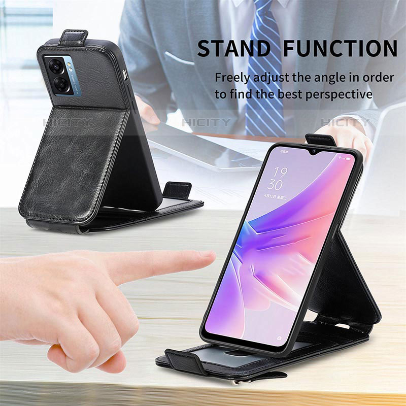 Funda de Cuero Flip para Oppo Reno7 4G