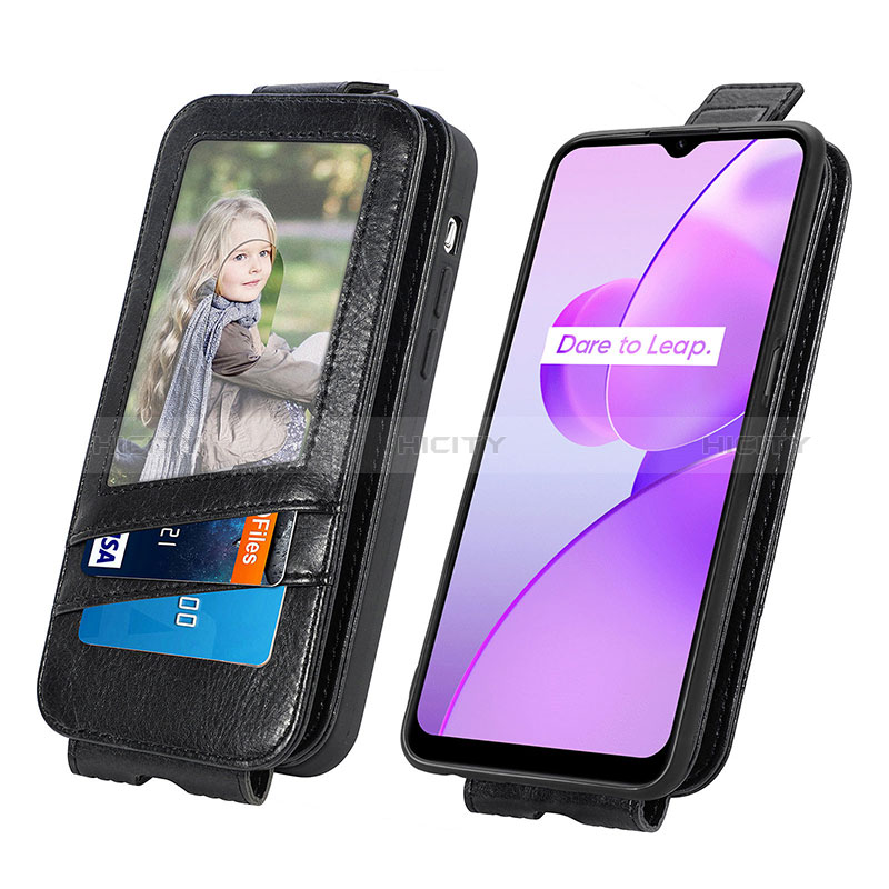 Funda de Cuero Flip para Realme C31