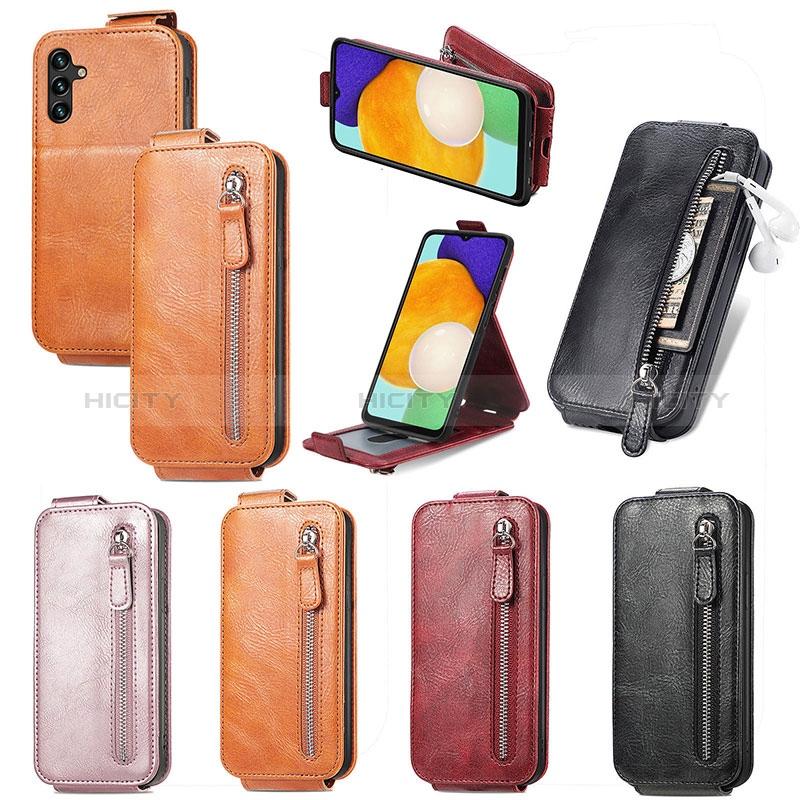 Funda de Cuero Flip para Samsung Galaxy A04s