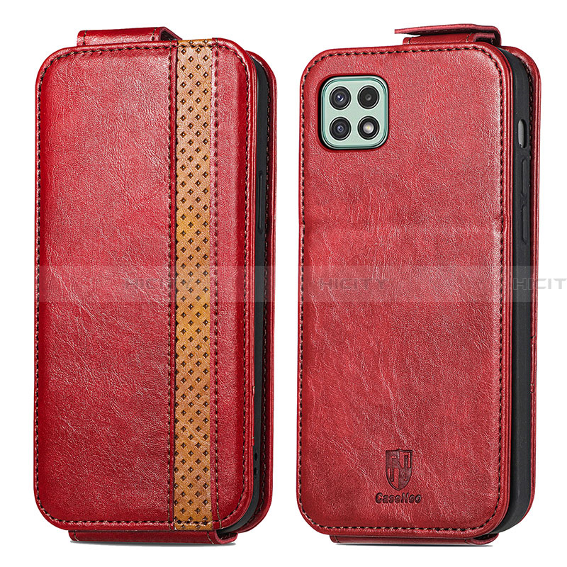 Funda de Cuero Flip para Samsung Galaxy A22 5G